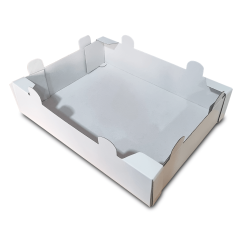Kartónové prepravky 450x350x100mm biela
