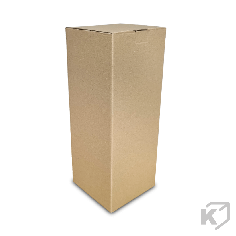 Kartónové krabice Fefco 0215 130x130x290mm 3VVL hnedá