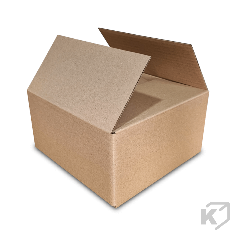 Klopové kartónové krabice 300x300x250mm 3VVL hnedá