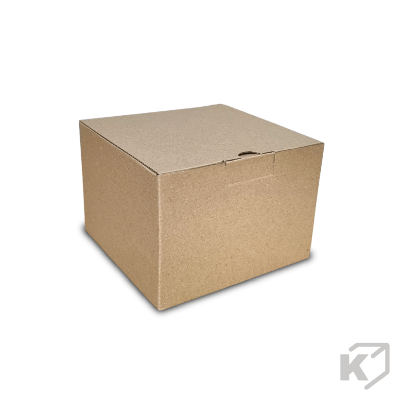 Kartónové krabice Fefco 0215 180x180x112mm 3VVL hnedá