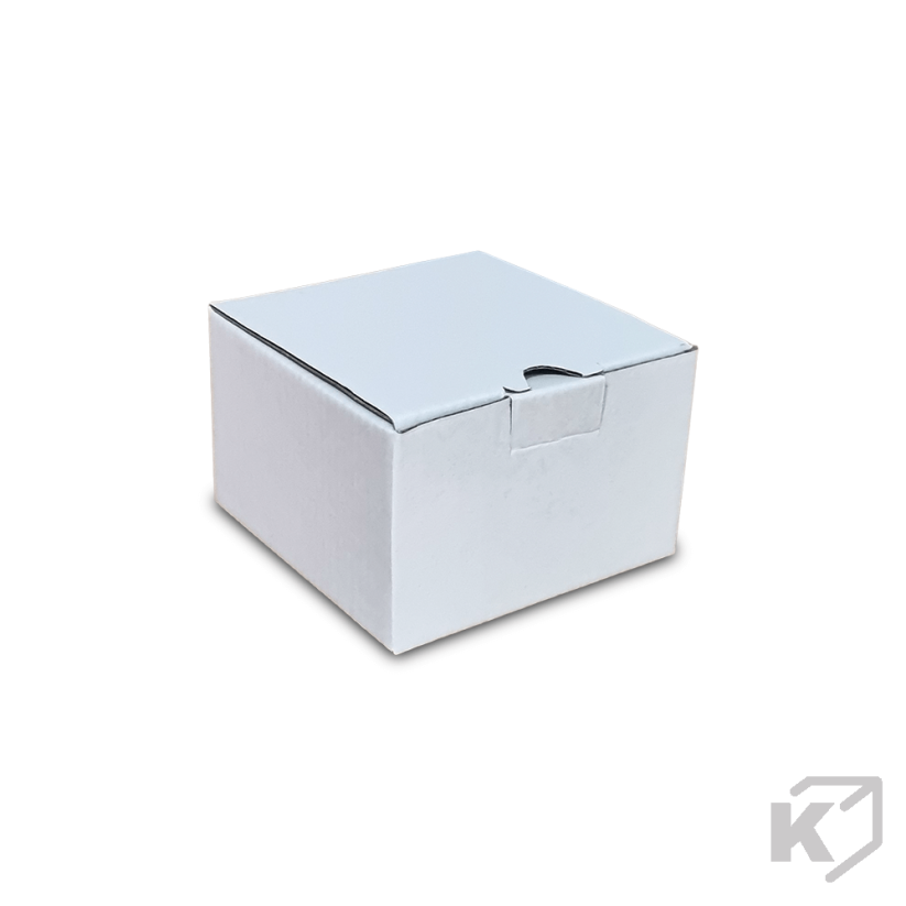 Darčekové krabice 90x90x60mm biela-hnedá