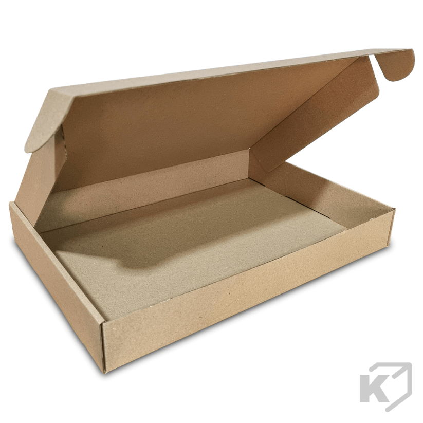 Skladacie krabice Fefco 0427 370x260x50mm 3VVL hnedá