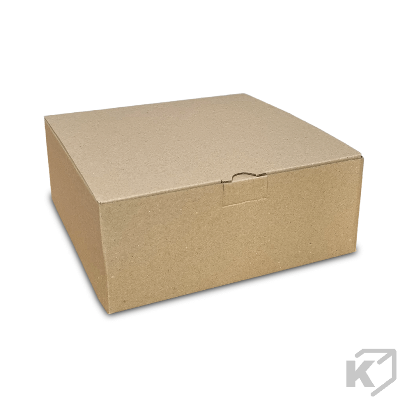 Kartónové krabice Fefco 0215 240x240x95mm 3VVL hnedá