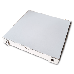 Krabice na pizzu 400x400x40mm biela