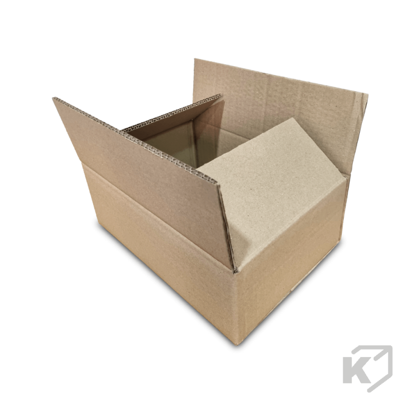 Klopové kartónové krabice 300x200x100mm 5VVL hnedá
