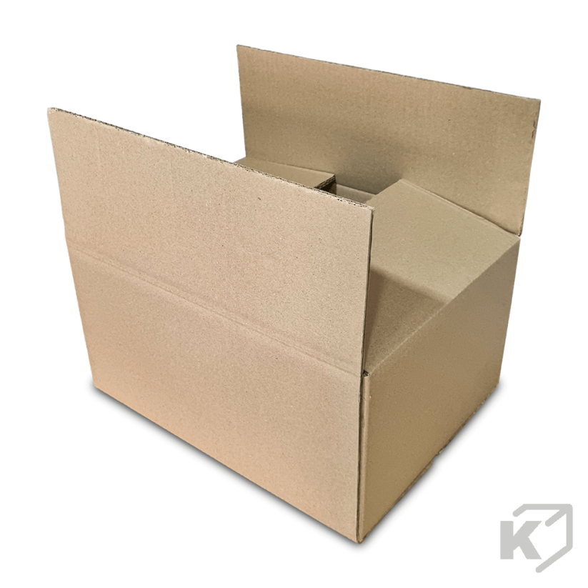 Klopové kartónové krabice 400x300x200mm 5VVL hnedá