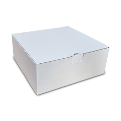 Kartónové krabice Fefco 0215 240x240x95mm 3VVL biela-hnedá