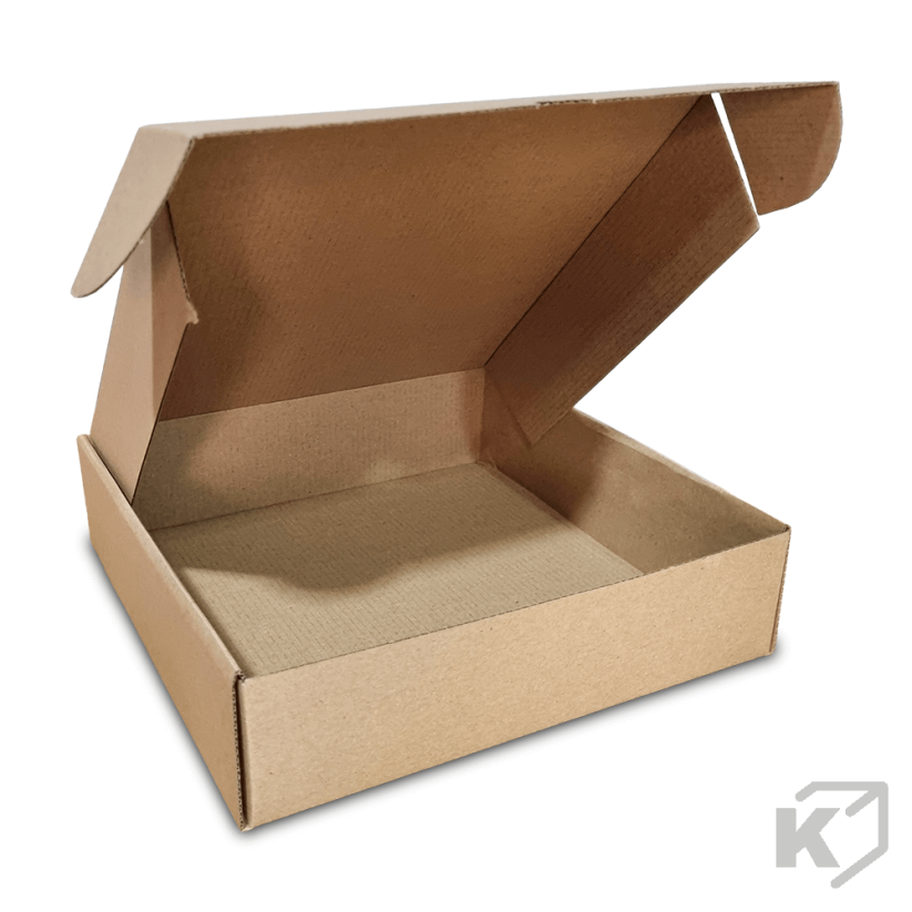 Skladacie krabice Fefco 0427 250x242x62mm 3VVL hnedá