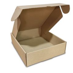 Skladacie krabice Fefco 0427 221x257x70mm 3VVL hnedá