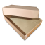 Kartónové prepravky s vekom 400x300x100mm hnedá