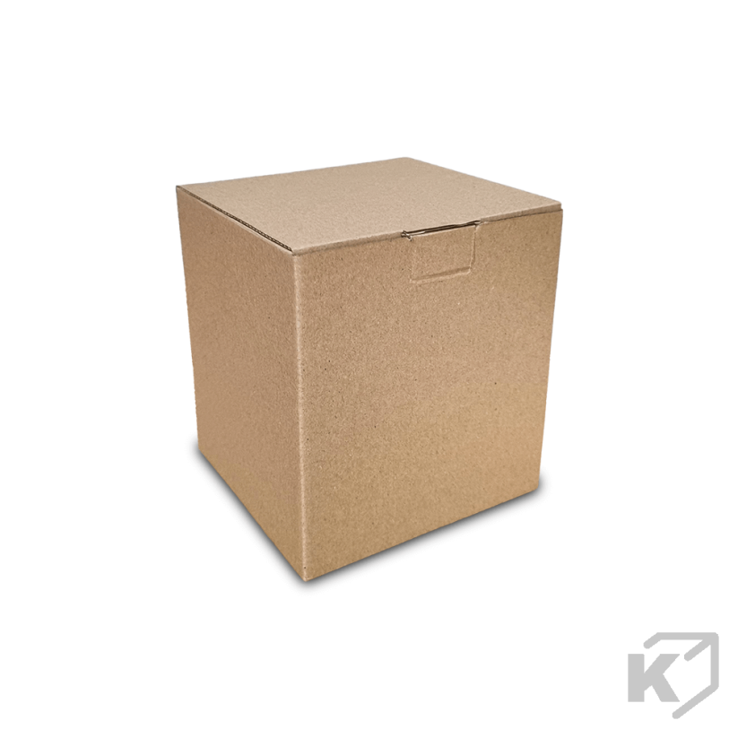 Kartónové krabice Fefco 0215 130x130x255mm 3VVL hnedá