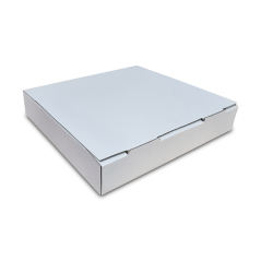 Skladacie krabice Fefco 0427 240x240x40mm 3VVL biela-hnedá