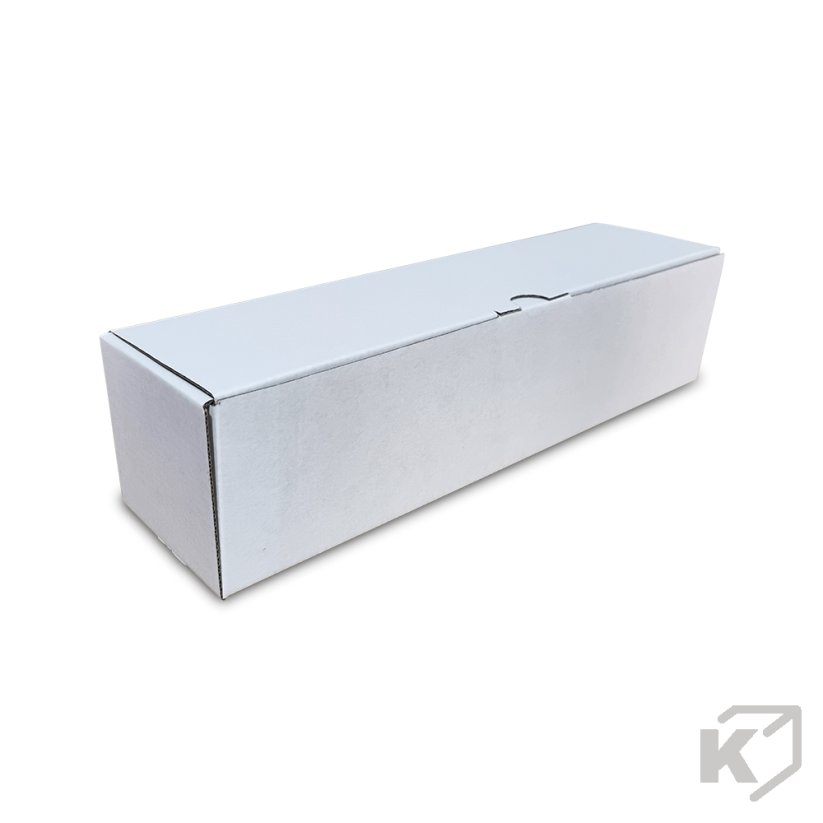 Skladacie krabice Fefco 0427 342x87x84mm 3VVL biela-hnedá