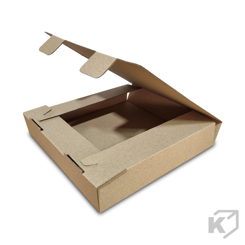 Skladacie krabice Fefco 0427 240x240x40mm 3VVL hnedá