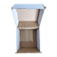 Burger box 155x150x85mm biela
