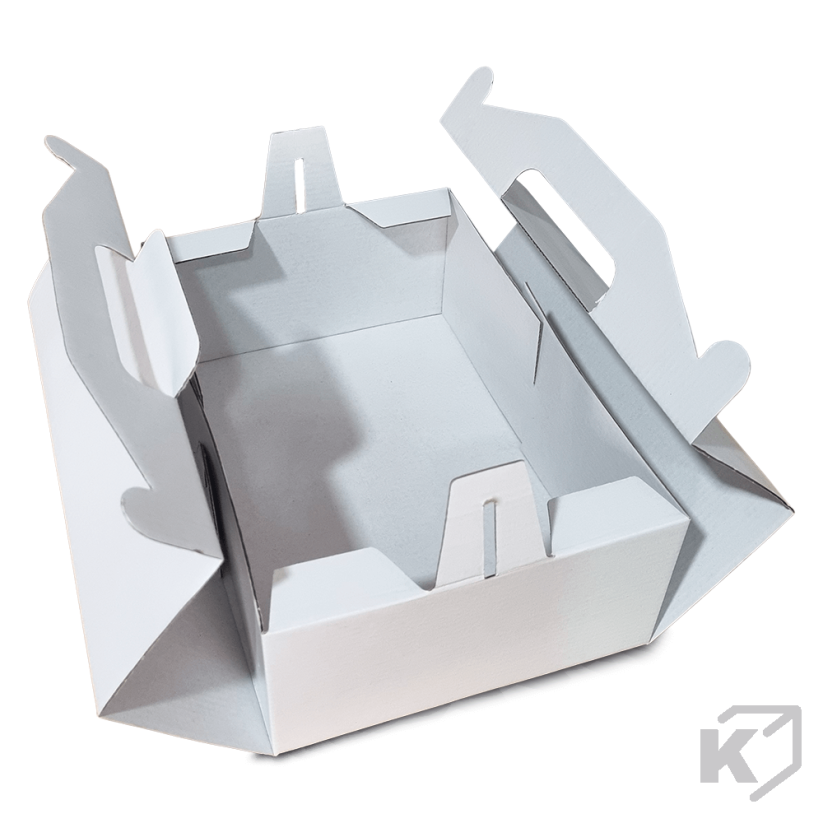 Krabice na výslužky 270x190x95mm biela
