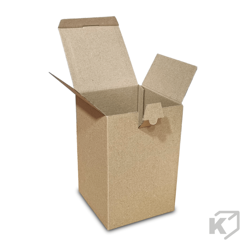Kartónové krabice Fefco 0215 102x102x173mm 3VVL hnedá