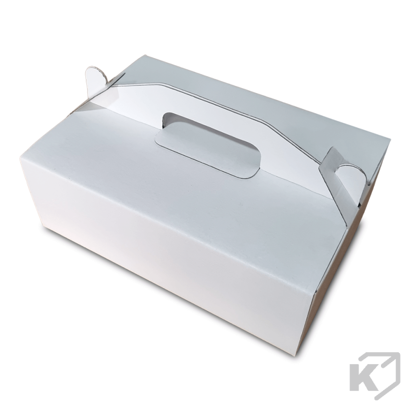 Krabice na výslužky 270x190x95mm biela