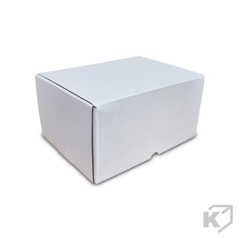 Skladacie krabice Fefco 0427 245x170x125mm 3VVL biela-hnedá