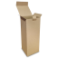 Kartónové krabice Fefco 0215 130x130x290mm 3VVL hnedá