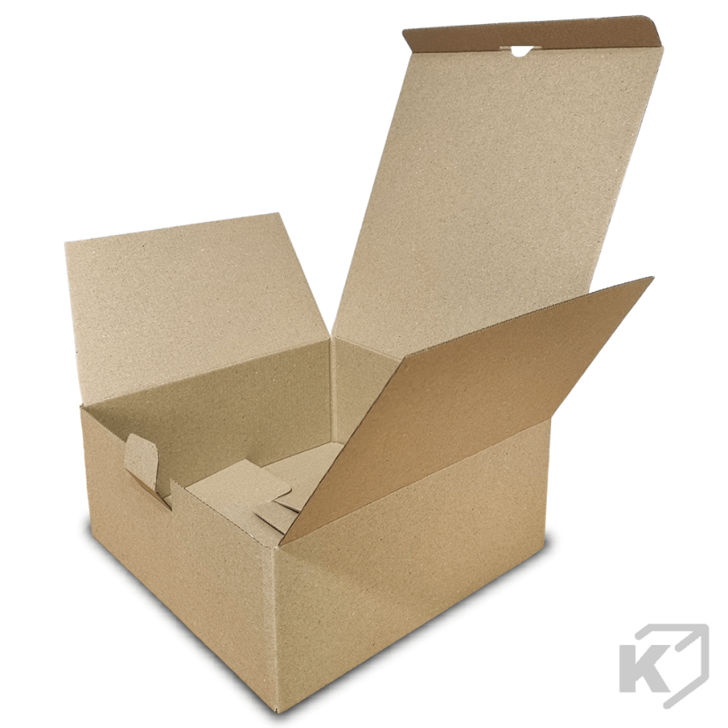 Kartónové krabice Fefco 0215 238x238x115mm 3VVL hnedá