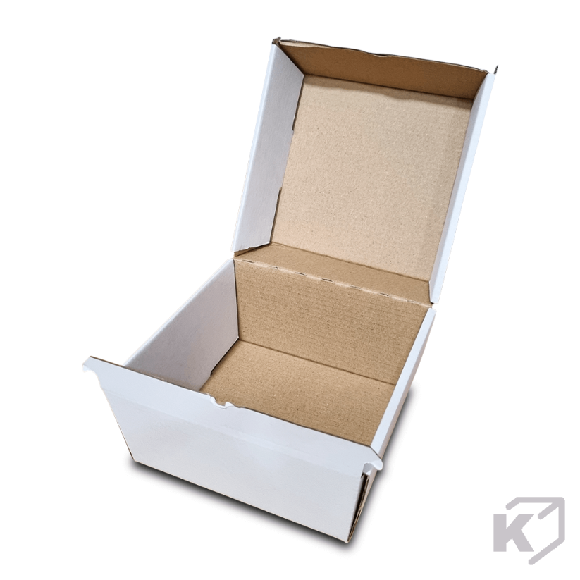 Burger box 155x150x85mm biela