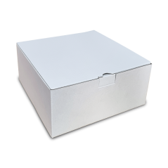 Kartónové krabice Fefco 0215 238x238x115mm 3VVL biela-hnedá