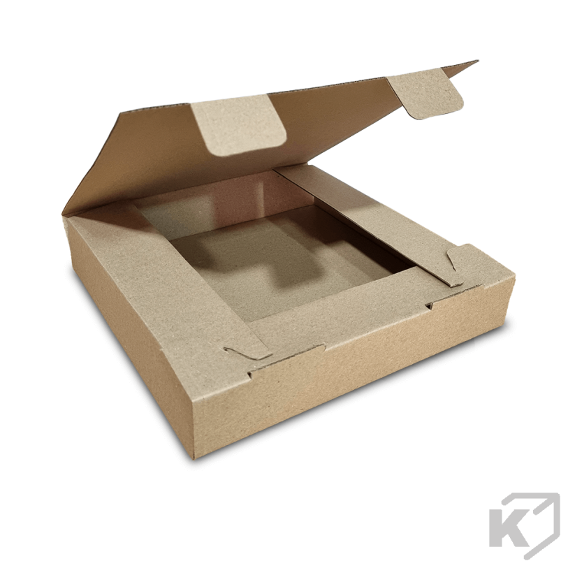 Skladacie krabice Fefco 0427 240x240x40mm 3VVL hnedá