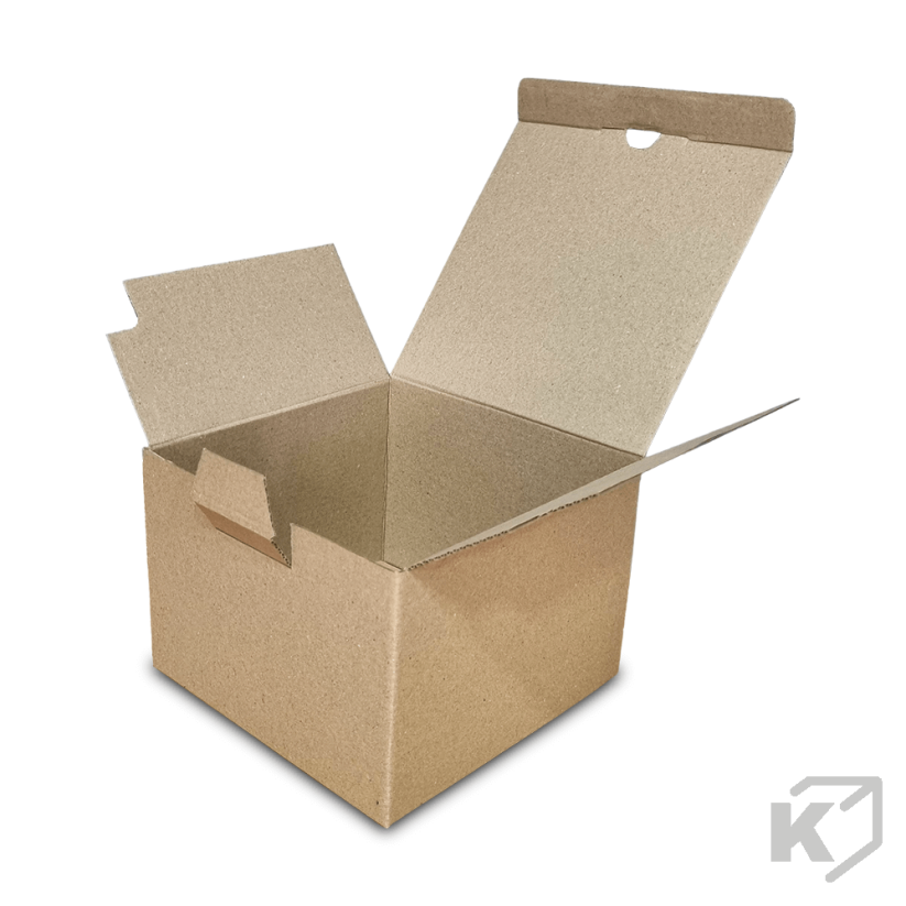 Kartónové krabice Fefco 0215 180x180x112mm 3VVL hnedá