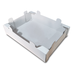 Kartónové prepravky 450x350x100mm biela