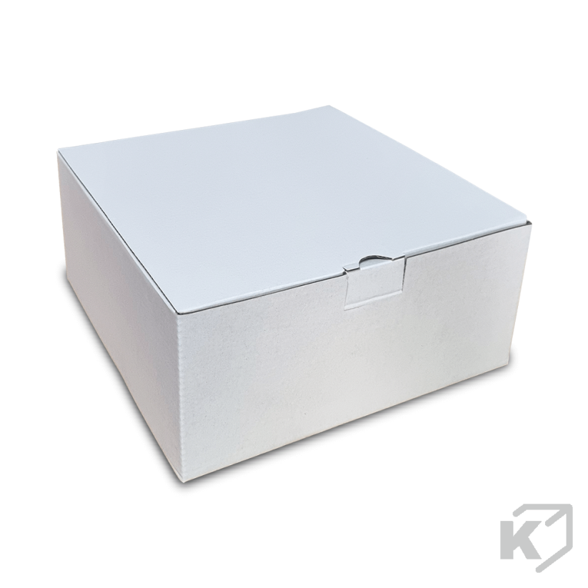 Kartónové krabice Fefco 0215 238x238x115mm 3VVL biela-hnedá