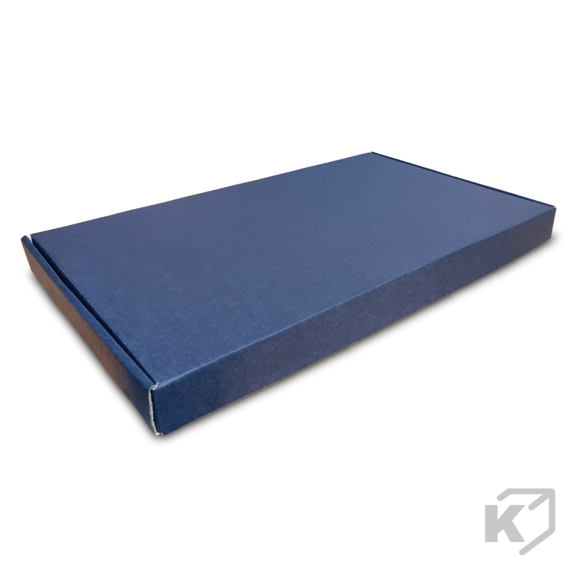 Skladacie krabice Fefco 0427 442x254x35mm 3VVL modrá-biela