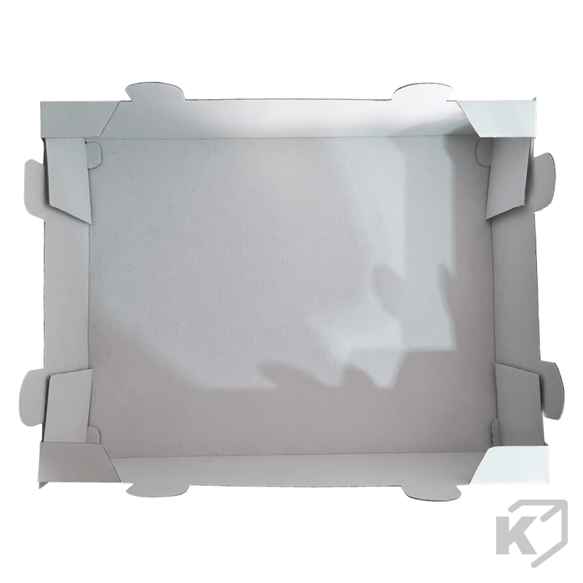 Kartónové prepravky 450x350x100mm biela