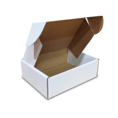 Skladacie krabice Fefco 0427 171x126x53mm 3VVL biela-hnedá