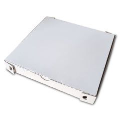Krabice na pizzu 400x400x40mm biela