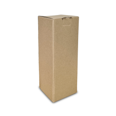 Kartónové krabice Fefco 0215 125x125x315mm 3VVL hnedá