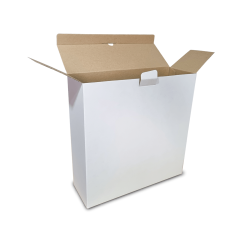 Kartónové krabice Fefco 0215 175x92x152mm 3VVL biela-hnedá