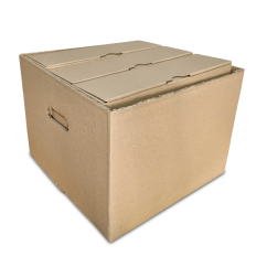 Archivačná krabica 350x350x260 hnedá + zakladače