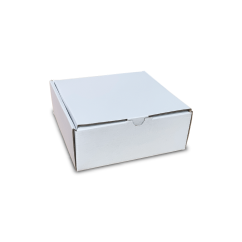 Skladacie krabice Fefco 0427 150x150x60mm 3VVL biela-hnedá
