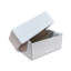 Krabice s vekom FEFCO 0331 - 240x110x100mm 3VVL biela-hnedá