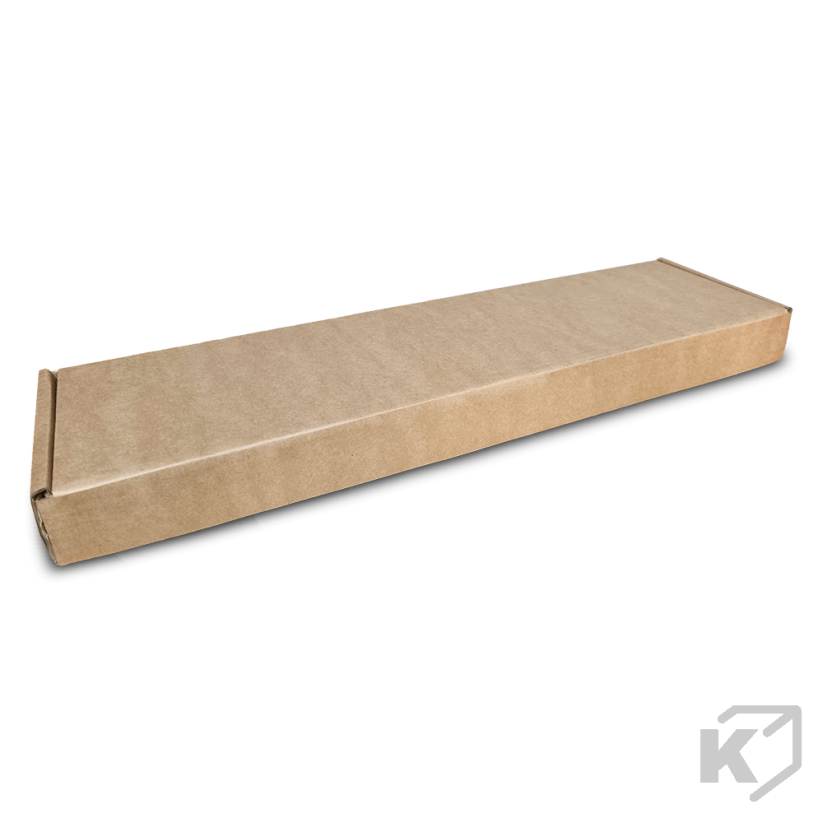 Skladacie krabice Fefco 0427 540x150x40mm 3VVL hnedá