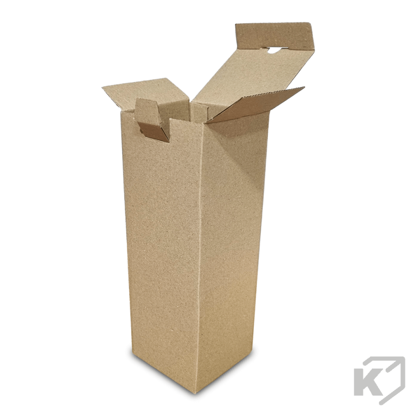 Kartónové krabice Fefco 0215 95x95x255mm 3VVL hnedá