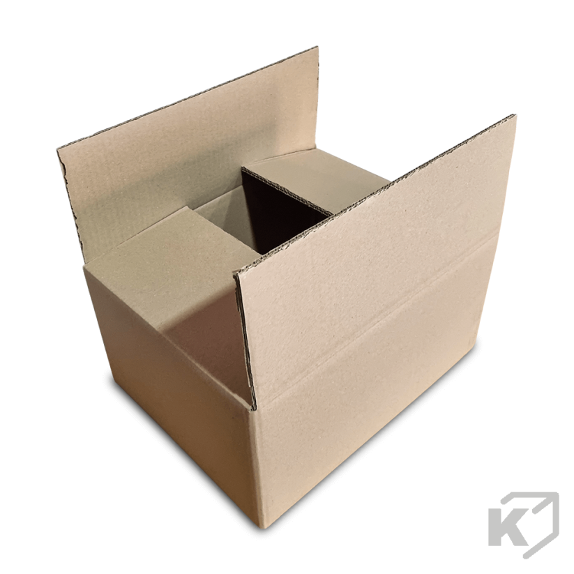Klopové kartónové krabice 400x300x200mm 5VVL hnedá