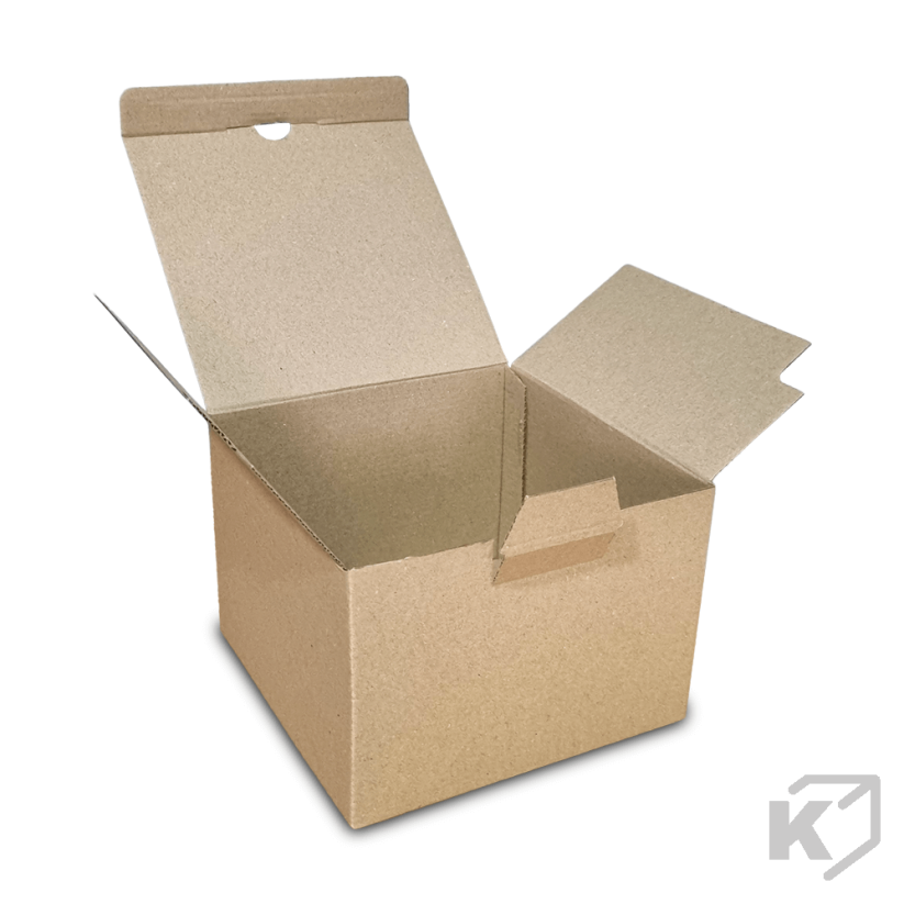 Kartónové krabice Fefco 0215 180x180x112mm 3VVL hnedá