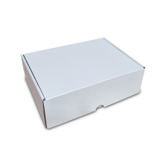 Skladacie krabice Fefco 0427 266x195x83mm 3VVL biela-hnedá